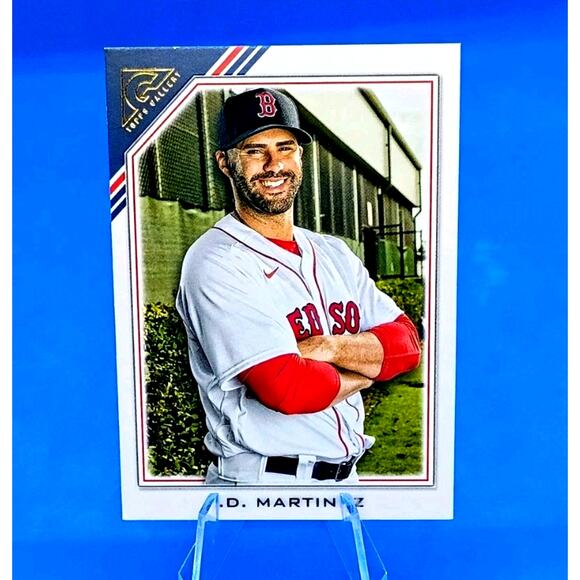 2022 Topps Gallery - J.D. Martinez #15 - Picture 1 of 5